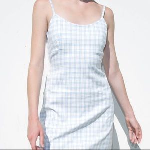 Brandy Melville Plaid Colleen Dress